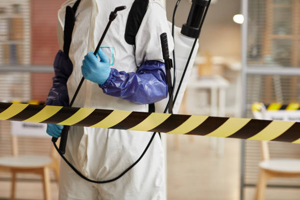 Professional Biohazard technician working in Foley, MN